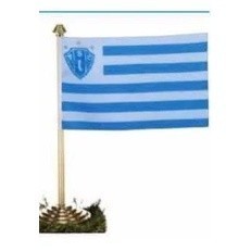 Bandeira De Mesa Paysandú Oficial Pedestal de Metal