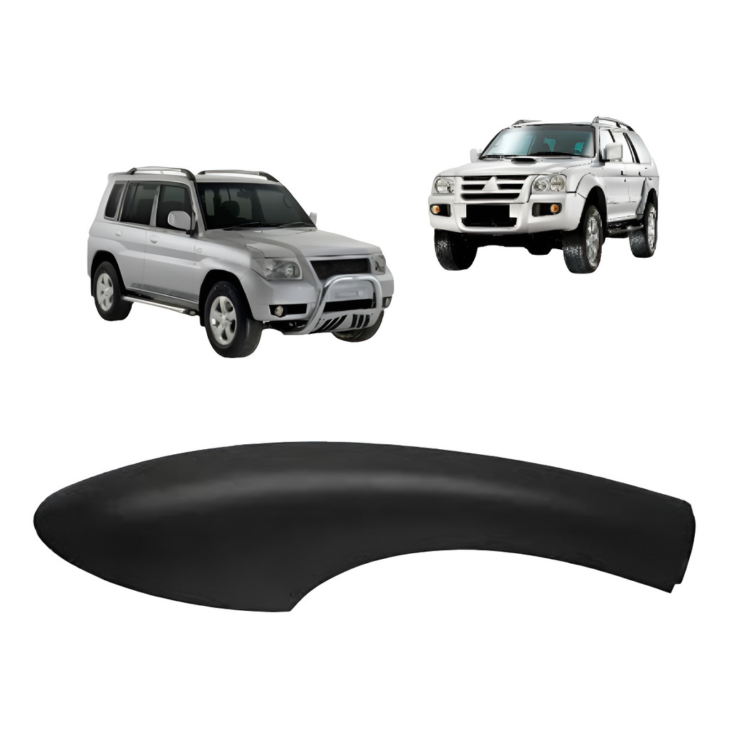 Acabamento Rack D Teto Pajero Traseiro Sport Tr4 Preto Le