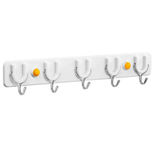 Cabide com 5 Ganchos Plástico Adesivo Dupla-Face - PRIMAFER em Oferta na Shopee