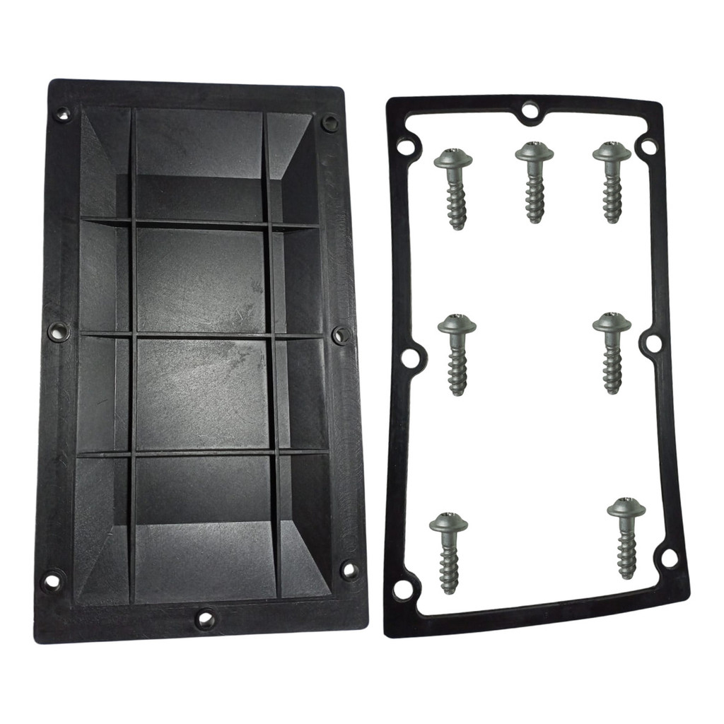 Kit Reparo Tampa Plástica Trambulador Borracha Bravo Stilo