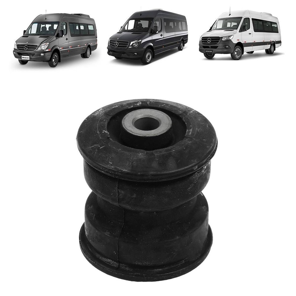 BUCHA FEIXE MOLA TRASEIRO SPRINTER 415 515 2012 A 2025 (8,0 X 6,3 X 1,2 CM) - 9063240050