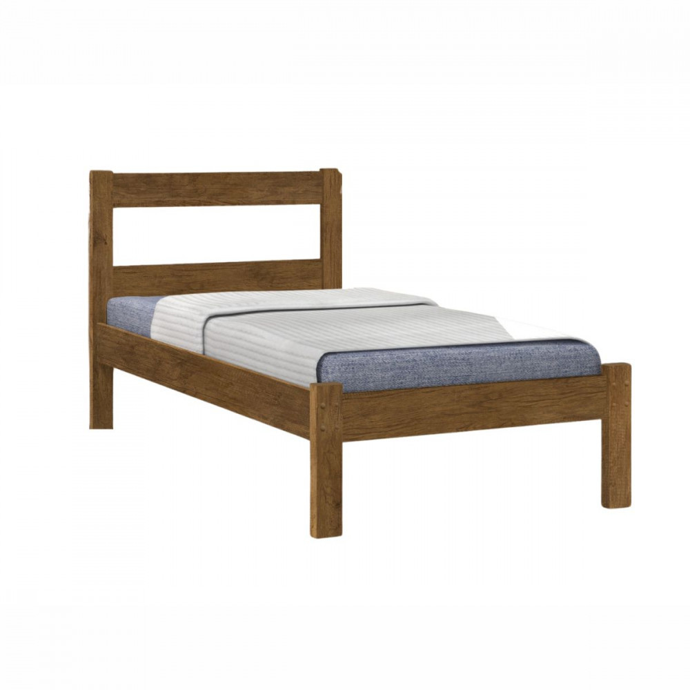 Cama de Solteiro Perola Plus Freijo J.A em Oferta na Shopee