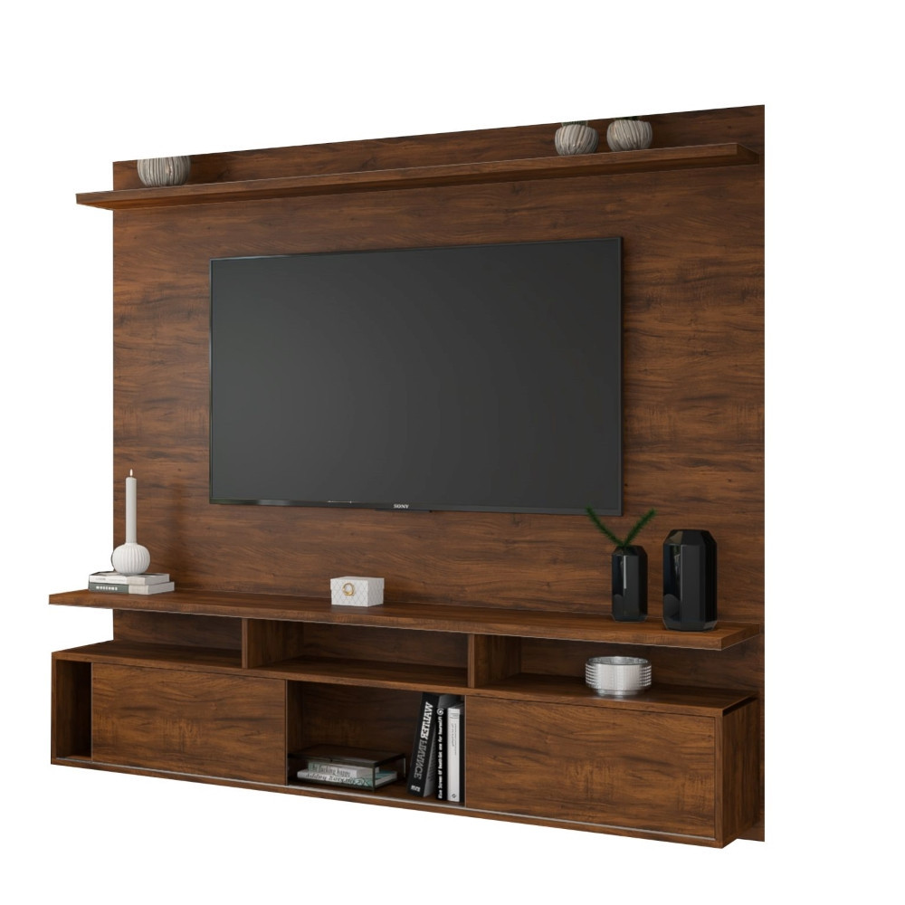 Painel Suspenso Para Tv Até 55 Polegadas Supreme Imbuia Viero - Home & Living