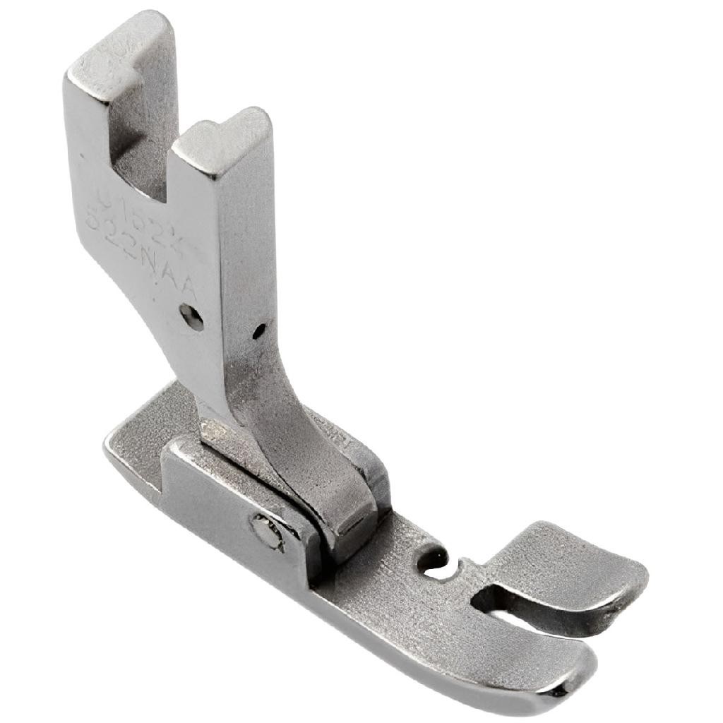 Calcador Pézinho Reta Refiladeira Maquina Costura Juki DLM-522 1/8