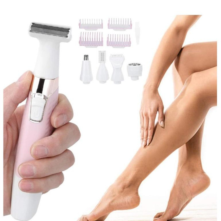 Aparador Elétrico de Pelos Femininos Pernas Axilas Virilha Kemei Km- Recarregável Portatil Best — R$ 76,99 em Shopee