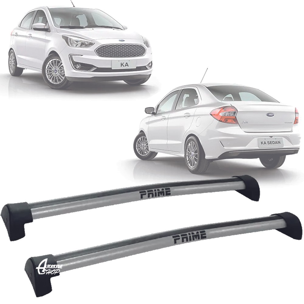 Rack Teto Aluminio Prime Ford Ká Hatch Sedan14/ 24 PTA PR023