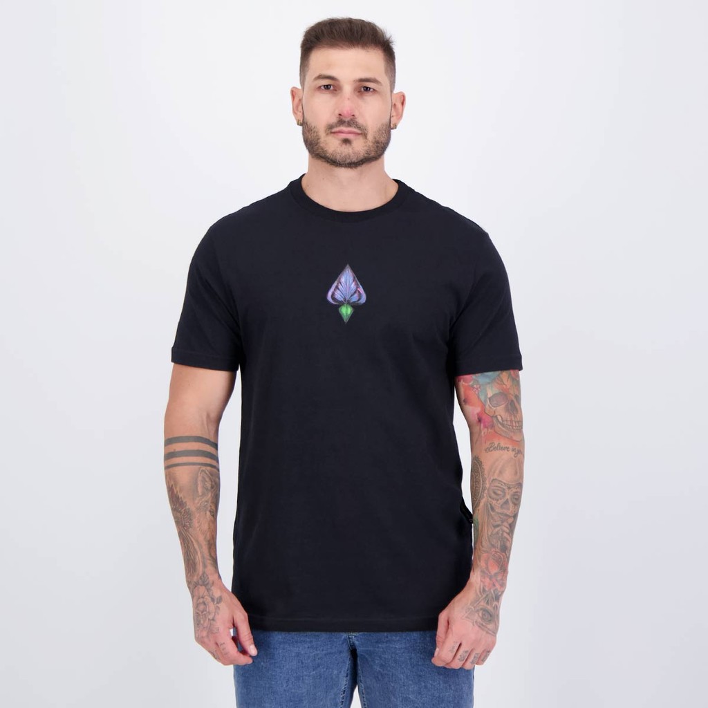 Camiseta MCD Passaro Bailon Preta em Oferta na Shopee