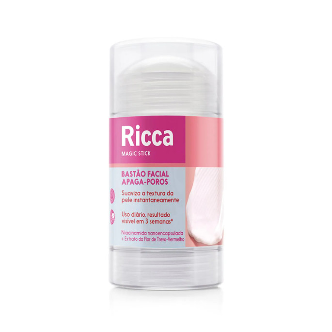 Ricca Bastão Facial Apaga Poros 30G Ref 3808 em Oferta na Shopee