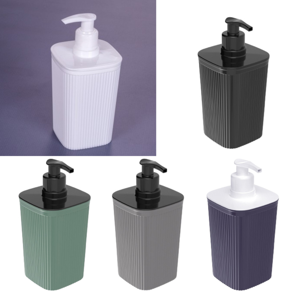 Porta Sabonete Liquido Frisos em Plástico Plasútil