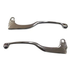 Manete Embreagem Freio Ybr 125 Factor 125 Lona Cromado Par