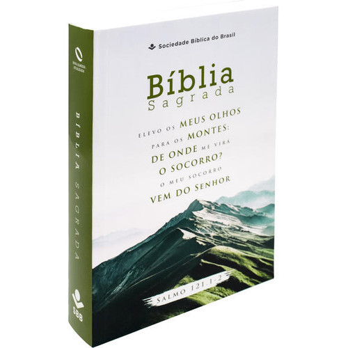 Bíblia Sagrada Montanhas | NAA | Letra Gigante Capa Brochura em Oferta na Shopee