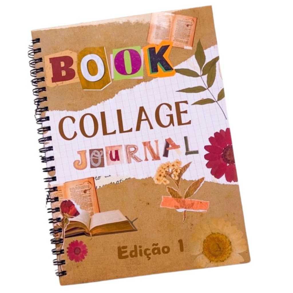 Collage Book A5 Adesivo Primeira Edição Sakura Shop