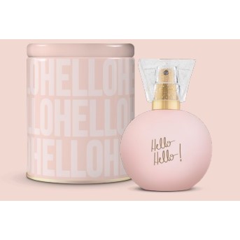 PERFUME FEMININO MINIATURA DEO COLONIA HELLO HELLO (NAH CARDOSO) 50 ML -CICLO