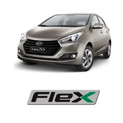 Adesivo Resinado Flex Compativel Com Hb20 Tampa Traseira
