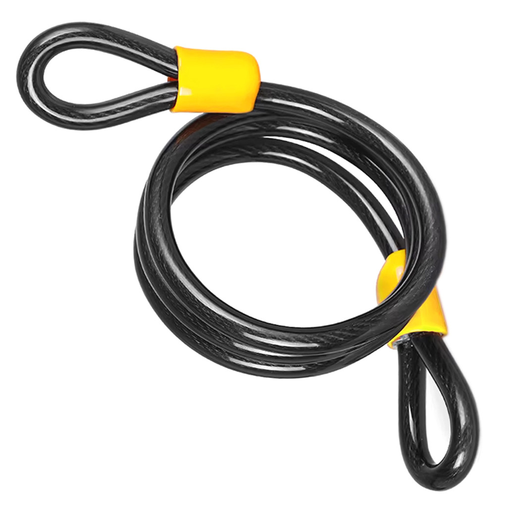 Cabo De Aço Emborrachado Antifurto Bicicleta Estepe Moto em Oferta na Shopee