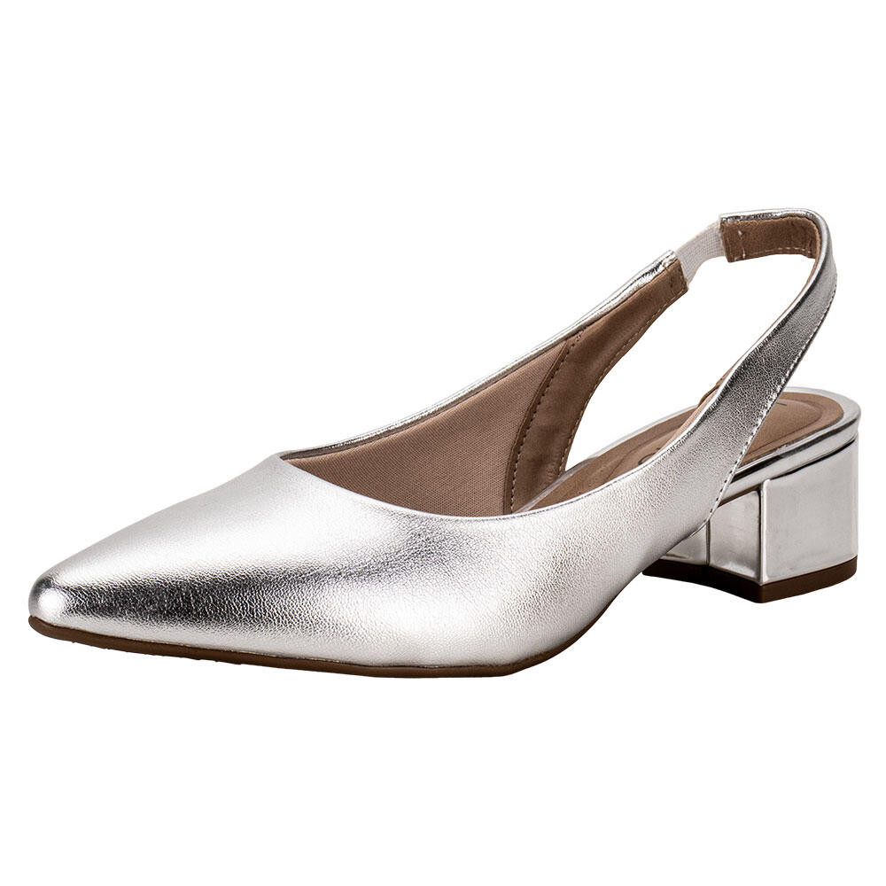 Sapato Feminino Salto Grosso Beira Rio 4182220 em Oferta na Shopee