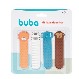 Lixa de Unha Buba Selva +0 meses Estampas Sortidas 4 Unidades em Oferta na Shopee