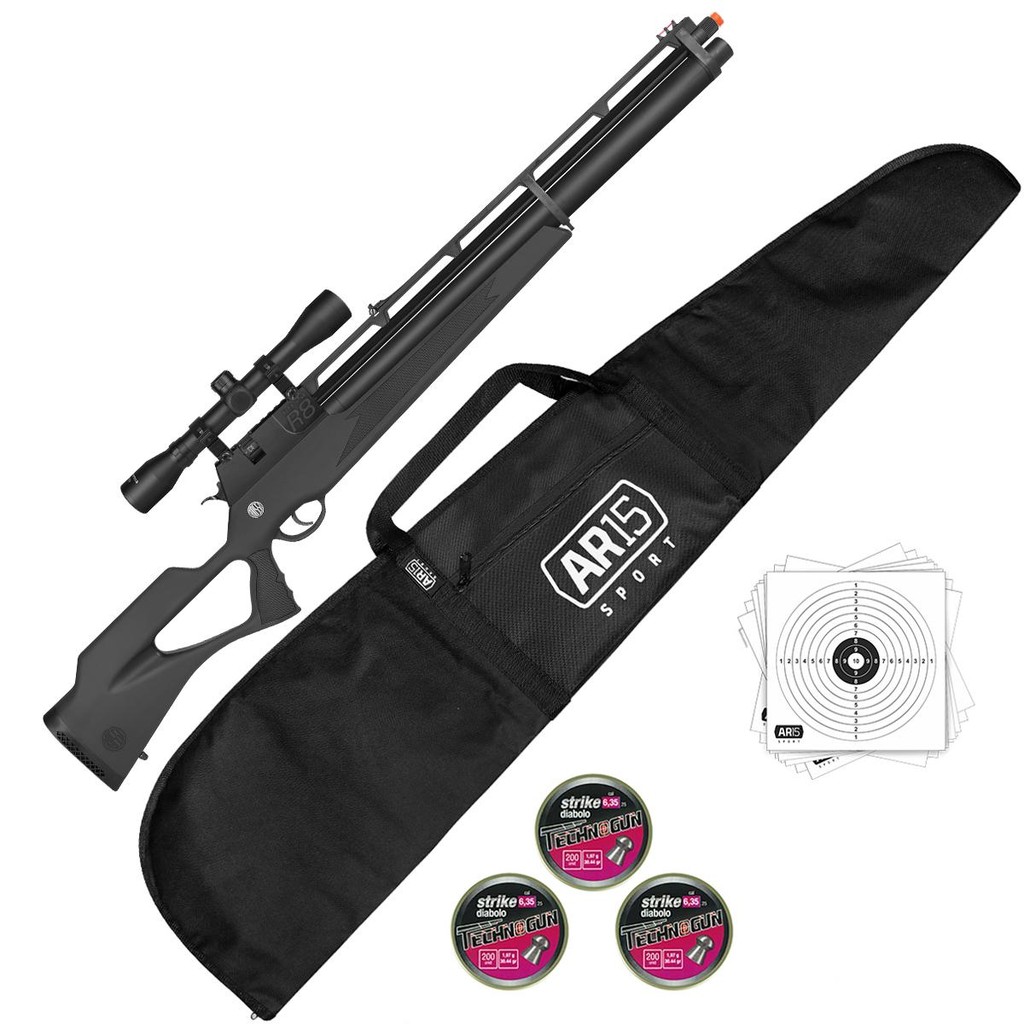 Carabina de Pressao 6.35 R8 PCP Rossi 275BAR Luneta 20mm em Oferta na Shopee