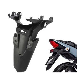 Paralama Traseiro Cg Fan 125 150 160 2014 até 2024 / Cg Titan 150 2014 / 2015 Suporte de Placa