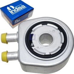 Radiador De Oleo Trocador De Calor Indisa Captur Duster Fluence Megane Oroch Sandero 2.0 16v F4R
