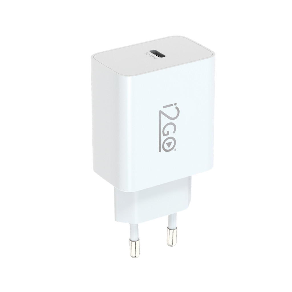 Carregador De Parede i2GO Ultra Charger 45 W USB-C Branco em Oferta na Shopee
