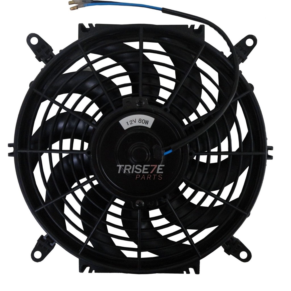 Detalhes do Kit 2 Ventoinhas Condensador Radiador 12 Polegadas para S10 Universal 12V
