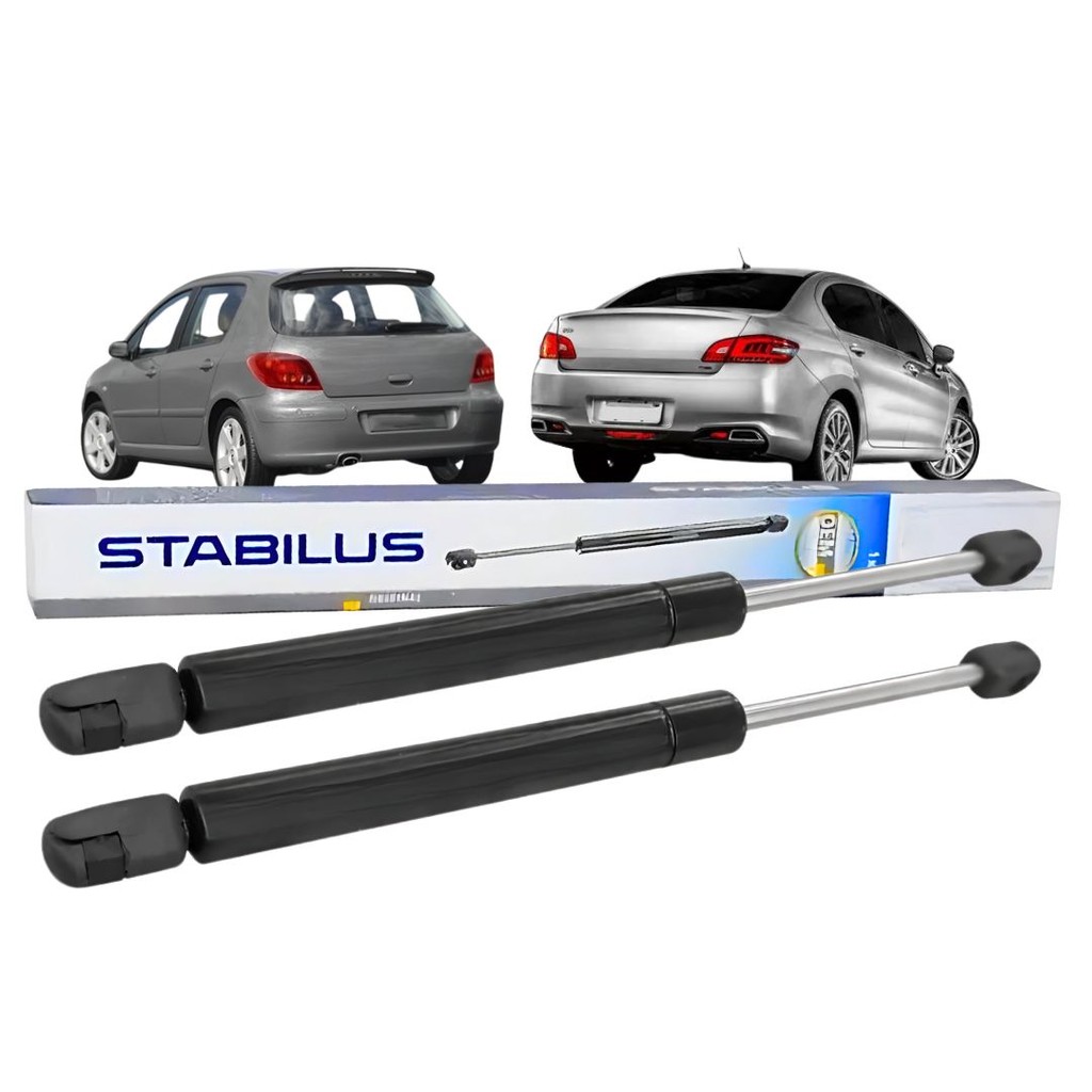 Par Amortecedor a Gás Porta Malas Para Peugeot 307 e 408