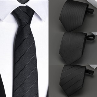 Gravata Preta Masculina Sem Nó Preguiçoso Noivo De Casamento Escritório Formatura Acessório De Moda em Oferta na Shopee