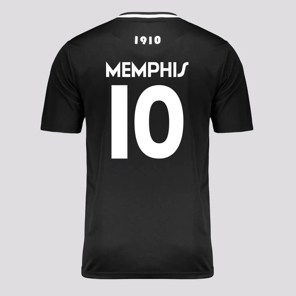 Camisa Corinthians CP Preta 10 Memphis