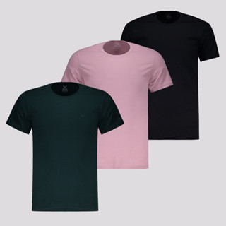 Kit 03 Camisetas Four All Prime Verde, Rosa e Preta em Oferta na Shopee