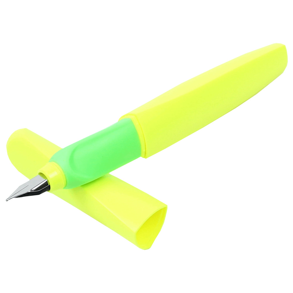 Caneta Tinteiro Pelikan Twist Neon Yellow Pelikan
