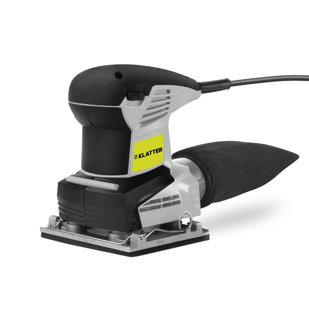 Lixadeira Orbital 127v-240w Presilhas Para Todos Tipos de Lixa 1300RPM Klatter - MV054 em Oferta na Shopee