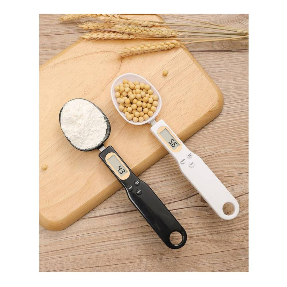 Colher Balança Digital Cozinha Confeitaria Dieta Precisão Gramas Suplementos Fitness - Sortida