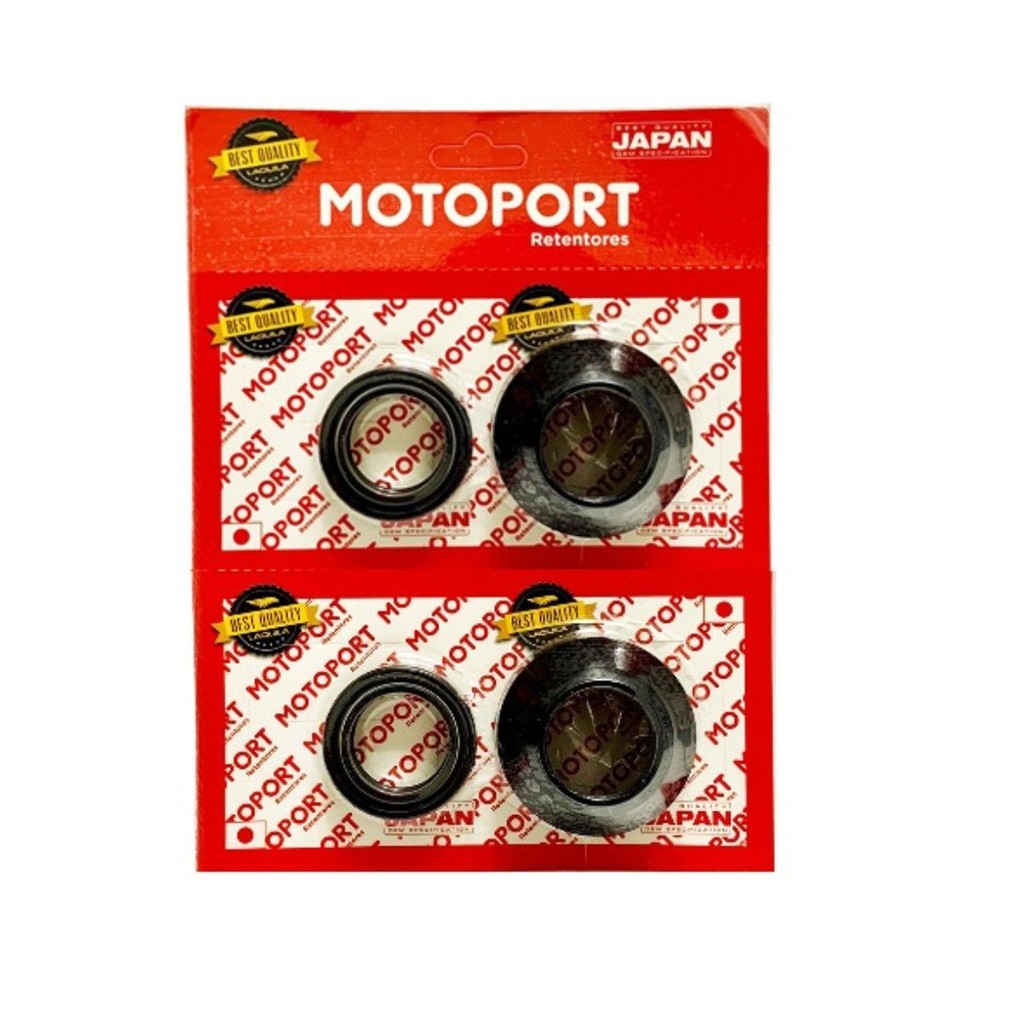 Kit Retentores da Bengala e Guarda Pó Cg 125 Fan / Biz 100 / Biz 125 / Pop 100 / Zig 50 em Oferta na Shopee