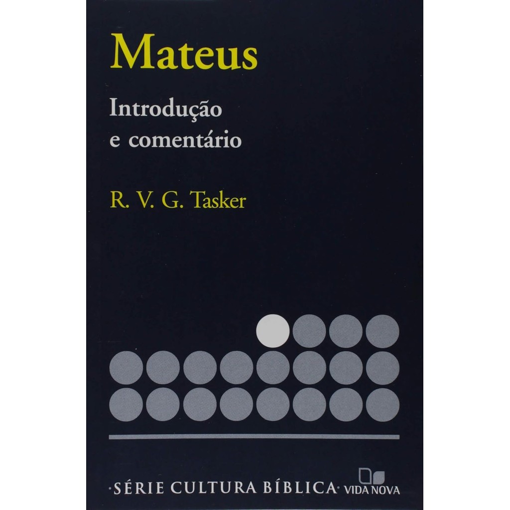 Série Introdução e Comentário | Mateus | R. V. G. Tasker em Oferta na Shopee