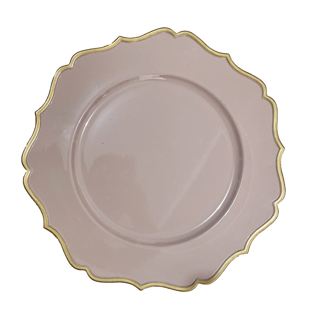 Sousplat Bege com Dourado: Onde Comprar | BuscaProdutos