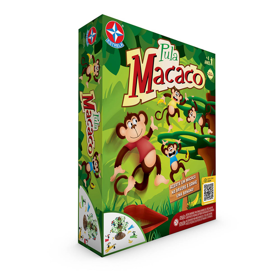 Jogo Pula Macaco - Brinquedos Estrela em Oferta na Shopee
