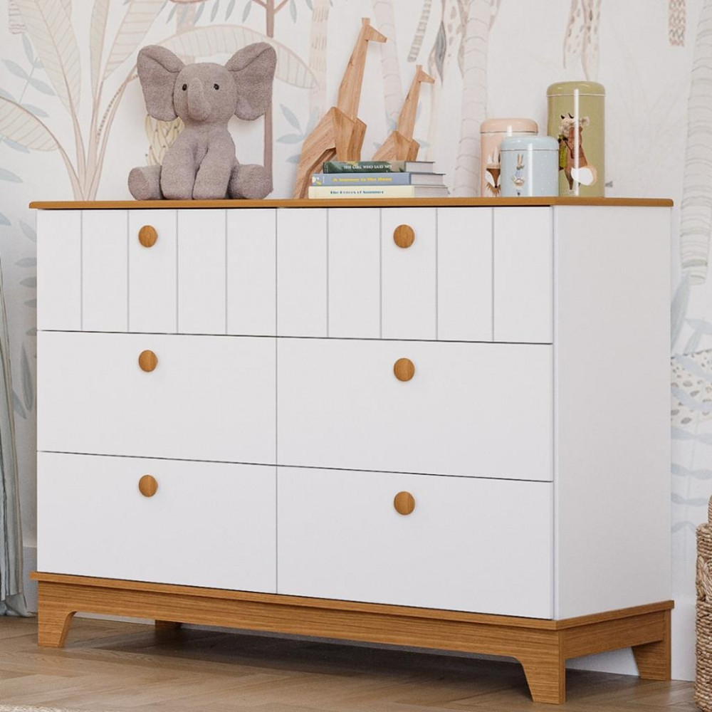 Cômoda Mdf 6 Gavetas: Onde Comprar | BuscaProdutos