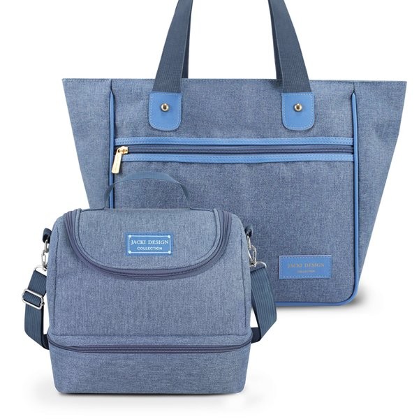 Conjunto bolsa térmica e bolsa shopper - Jacki Design em Oferta na Shopee