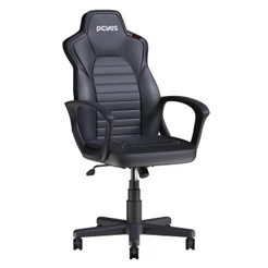 Cadeira Gamer Mad Racer Sti Turbo Black Vulcan Preta Mrstir