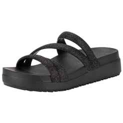 Tamanco Feminino Anabela Glitter Up Zaxy 19068