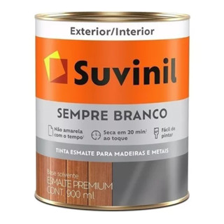 ESMALTE SUVINIL SEMPRE BRANCO 900ML em Oferta na Shopee