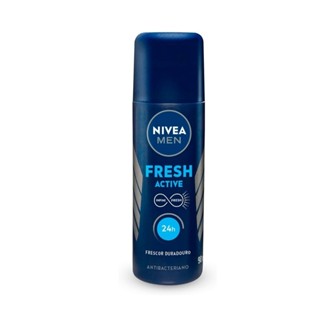Kit 09un Desodorante Spray Nivea Men Fresh Active com 90ml em Oferta na Shopee