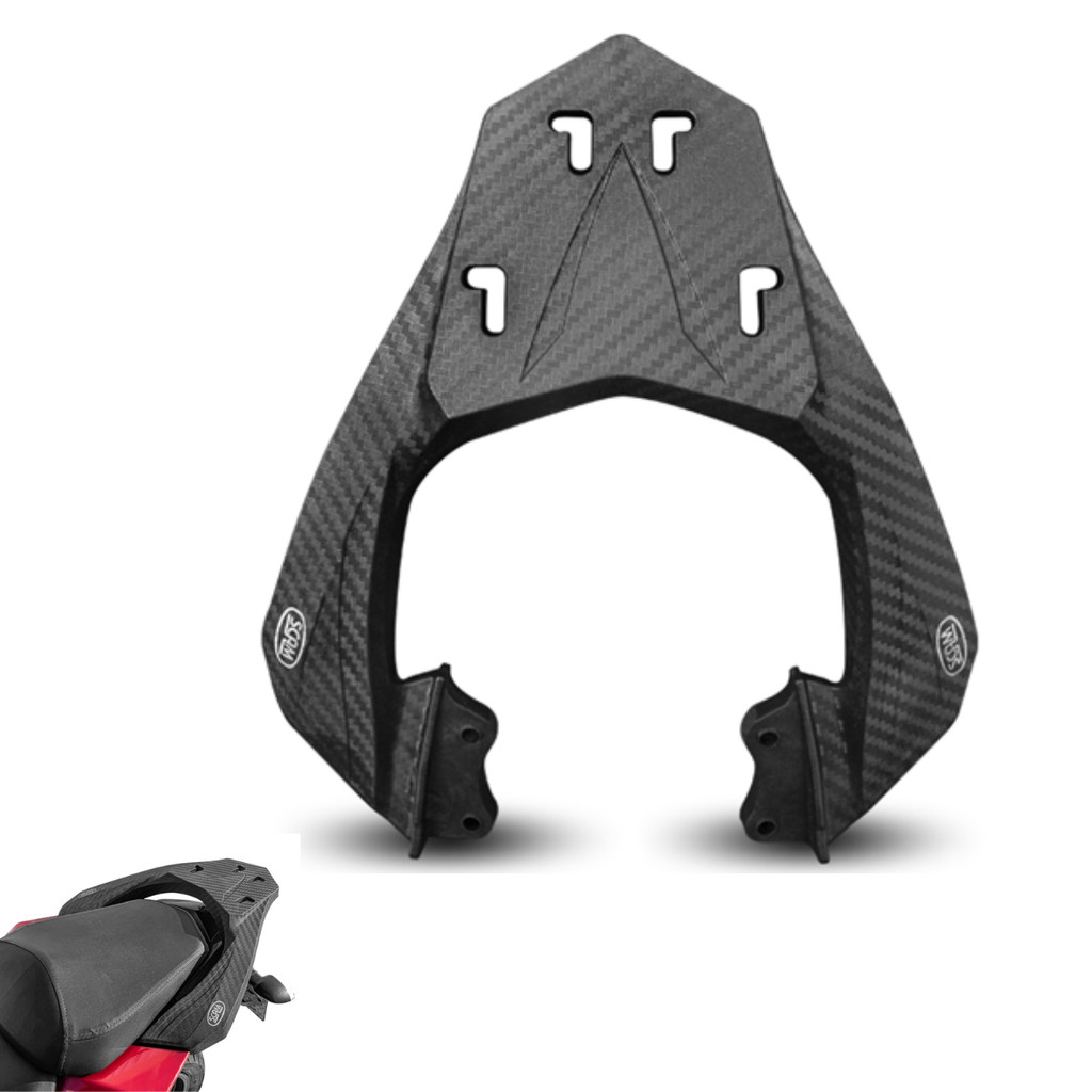 SUPORTE BAU BAGAGEIRO SCAM FIBERFORCE YAMAHA FAZER250 2018