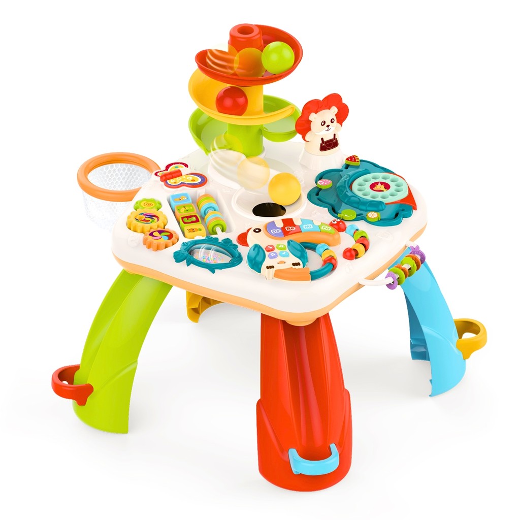 Mesa Atividades Infantil Didática Musical Eduka - Maxi Baby em Oferta na Shopee