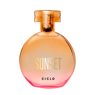 CICLO COSMÉTICOS SUNSET DEO COLÔNIA - PERFUME FEMININO 100ML em Oferta na Shopee