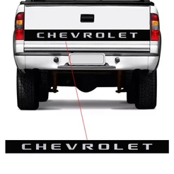 Faixa Traseira Chevrolet S10 Rodeio 2006/2008 Preta