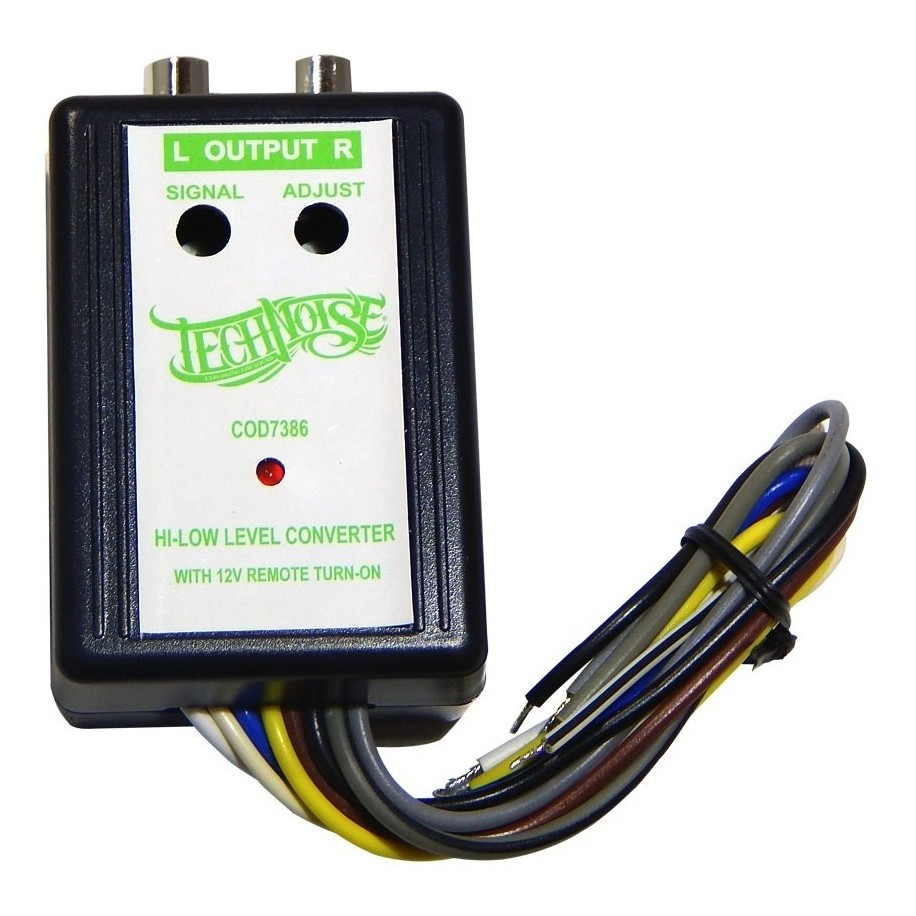 Conversor De Sinal Rca Technoise Dynamic C/ Remote 2 Canais em Oferta na Shopee