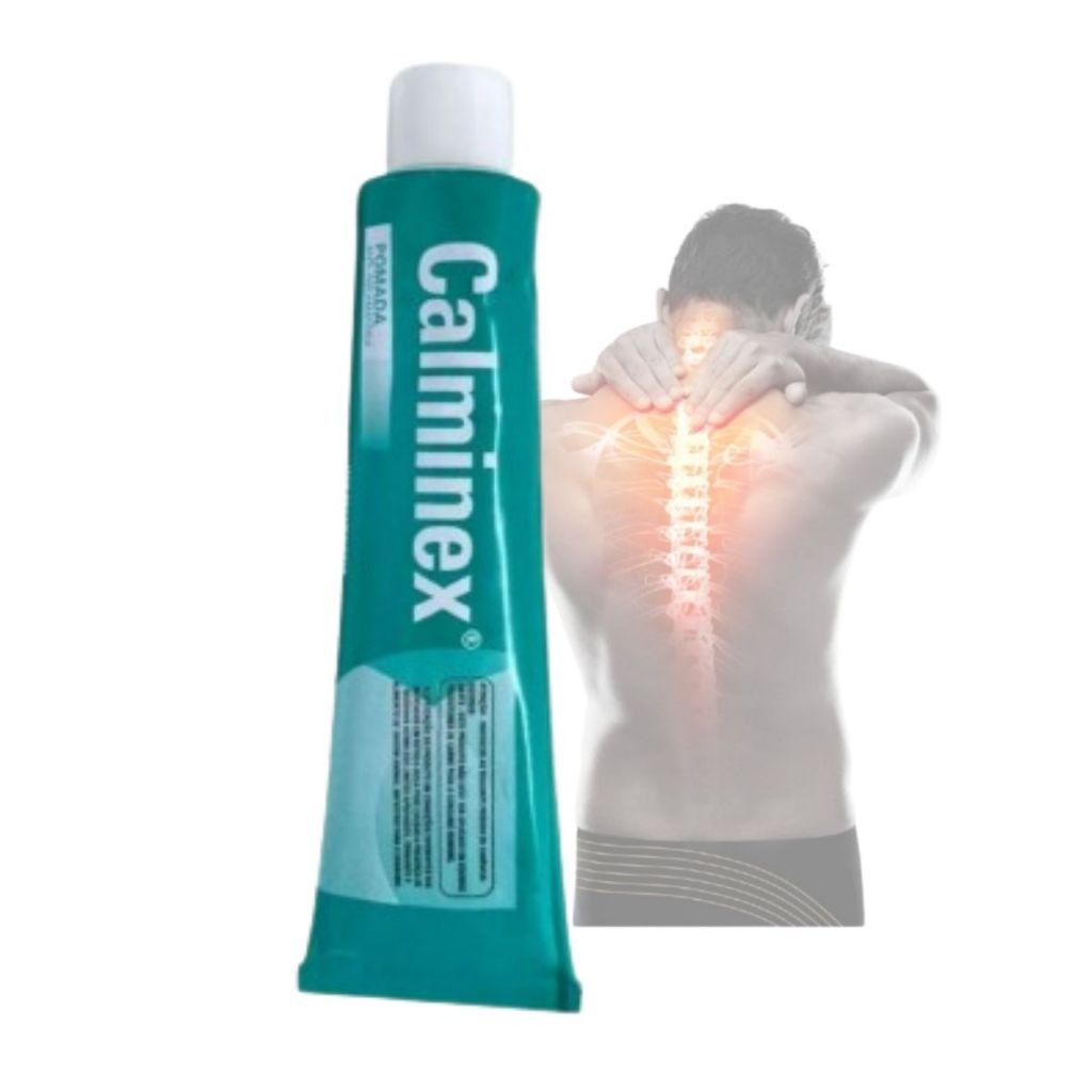 Kit 2 Pomada Calminex Gel Massageador Pomada Massageadora Pomada Para Dor Muscular Anti-Inflamatória