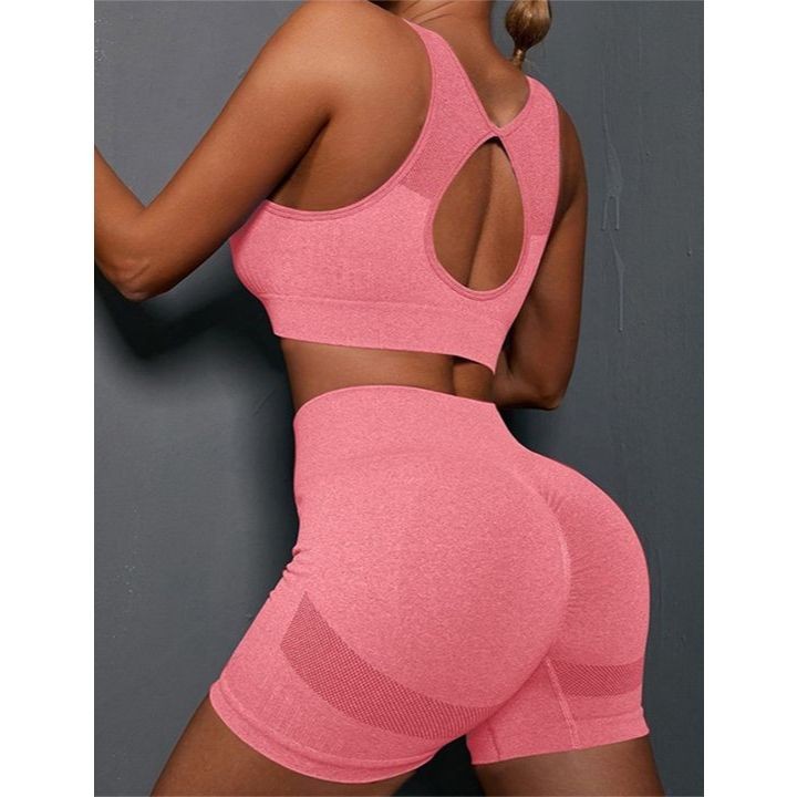 CONJUNTO Empina Bumbum Zero Transparência Conjunto Academia para Treino Esportivo Fitness Yoga Cintura Alta Suplex